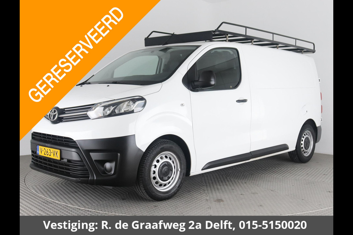 Toyota ProAce Worker 1.6 D-4D Cool Comfort (ex.BTW) 3-zitplaatsen | Airco | Cruise control | Parkeersensoren |