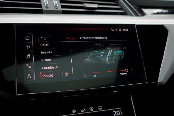 Audi e-tron e-tron 50 quattro Launch edition Black 71 kWh / Pano / Adaptive / S-Line / Incl BTW / Trekhaak