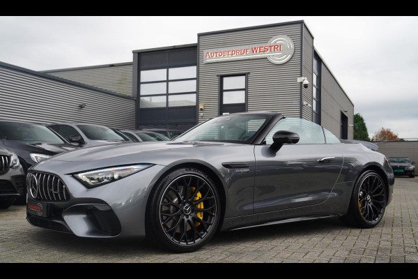 Mercedes-Benz SL-Klasse Roadster AMG 63 4MATIC+ | Burmester | Luchtvering | HuD | 12-2023 | Luxe Leder | Stuur assistent | NIEUW |