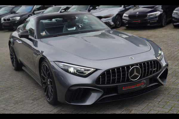 Mercedes-Benz SL-Klasse Roadster AMG 63 4MATIC+ | Burmester | Luchtvering | HuD | 12-2023 | Luxe Leder | Stuur assistent | NIEUW |