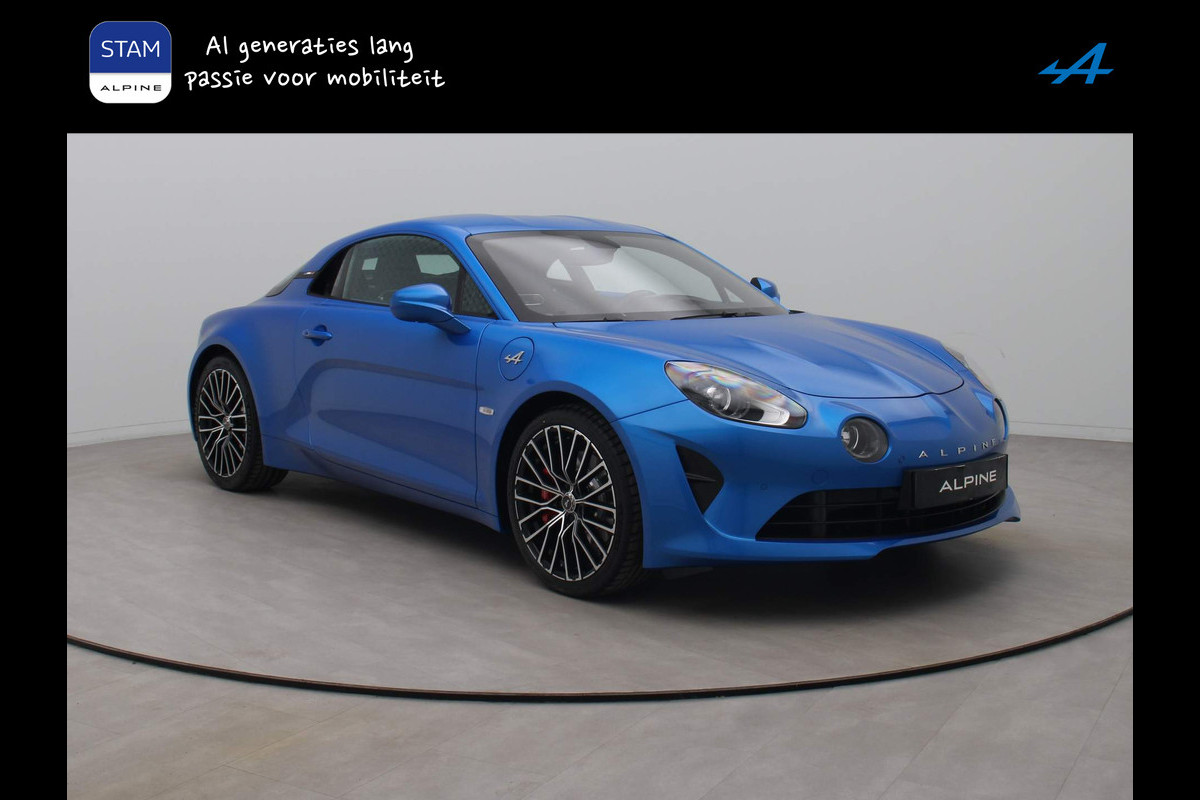 ALPINE A110 300pk Turbo GT Camera | Climate | Leder | Stoelverwarming | 18" Velgen