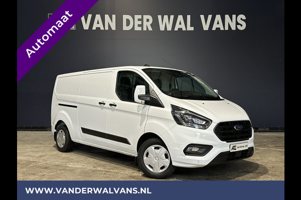 Ford Transit Custom 2.0 TDCI 130pk Automaat L2H1 inrichting Euro6 Airco | Navigatie | Camera | Adaptieve Cruisecontrol Parkeersensoren, stoelverwarming, verwarmde voorruit, trekhaak, apple carplay, android auto