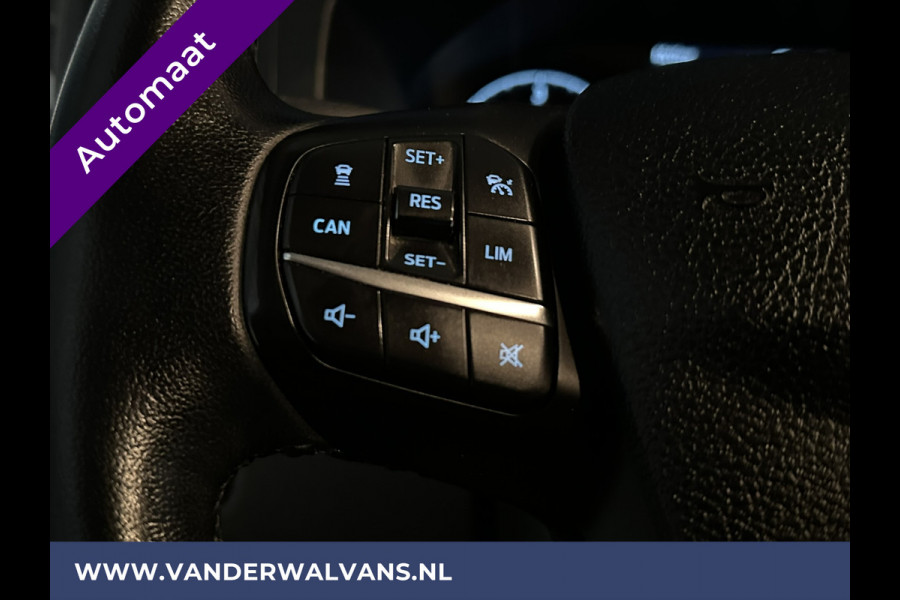 Ford Transit Custom 2.0 TDCI 130pk Automaat L2H1 inrichting Euro6 Airco | Navigatie | Camera | Adaptieve Cruisecontrol Parkeersensoren, stoelverwarming, verwarmde voorruit, trekhaak, apple carplay, android auto