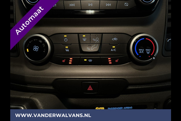 Ford Transit Custom 2.0 TDCI 130pk Automaat L2H1 inrichting Euro6 Airco | Navigatie | Camera | Adaptieve Cruisecontrol Parkeersensoren, stoelverwarming, verwarmde voorruit, trekhaak, apple carplay, android auto