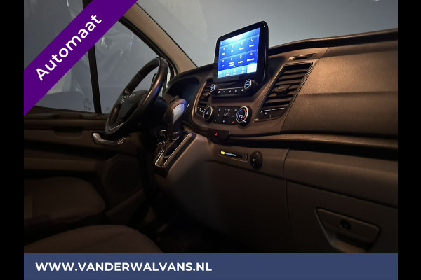 Ford Transit Custom 2.0 TDCI 130pk Automaat L2H1 inrichting Euro6 Airco | Navigatie | Camera | Adaptieve Cruisecontrol Parkeersensoren, stoelverwarming, verwarmde voorruit, trekhaak, apple carplay, android auto