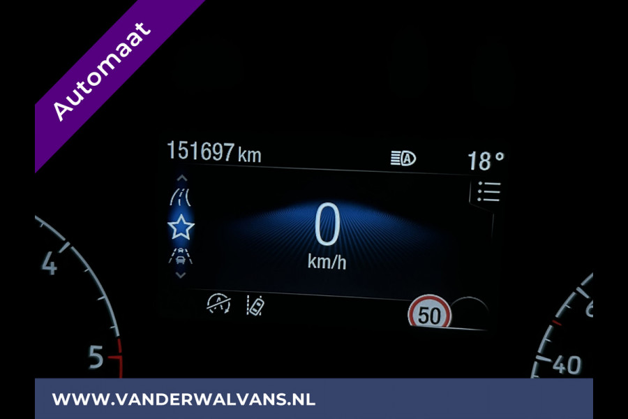 Ford Transit Custom 2.0 TDCI 130pk Automaat L2H1 inrichting Euro6 Airco | Navigatie | Camera | Adaptieve Cruisecontrol Parkeersensoren, stoelverwarming, verwarmde voorruit, trekhaak, apple carplay, android auto