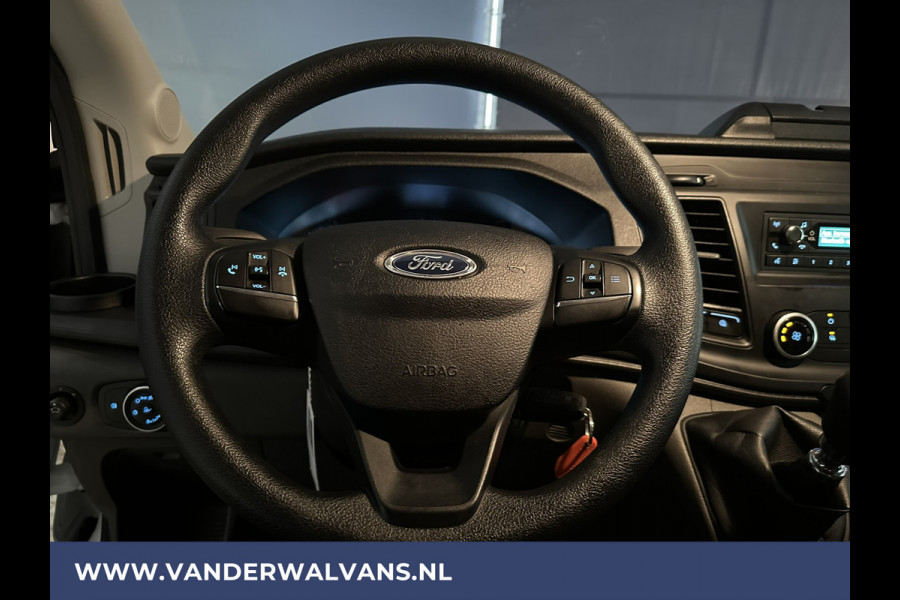 Ford Transit 2.0 TDCI 130pk Bakwagen 233cm Hoog Laadklep Zijdeur 921kg laadvermogen Euro6 Airco | LAT om LAT betimmering, bijrijdersbank