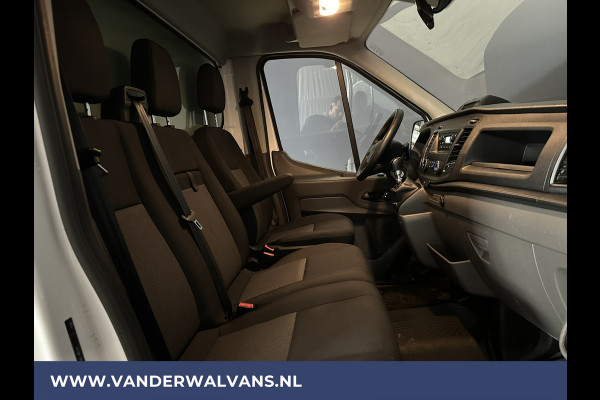 Ford Transit 2.0 TDCI 130pk Bakwagen 233cm Hoog Laadklep Zijdeur 921kg laadvermogen Euro6 Airco | LAT om LAT betimmering, bijrijdersbank