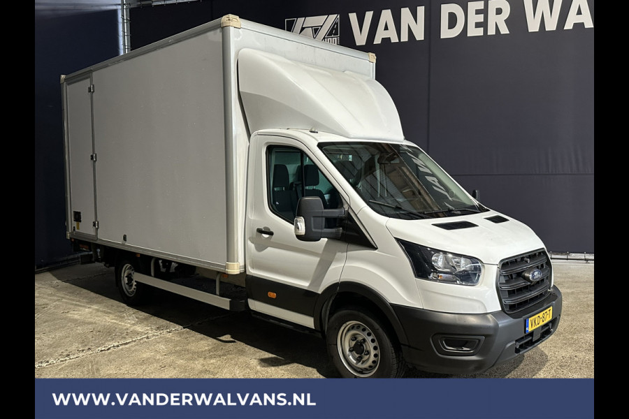 Ford Transit 2.0 TDCI 130pk Bakwagen 233cm Hoog Laadklep Zijdeur 921kg laadvermogen Euro6 Airco | LAT om LAT betimmering, bijrijdersbank