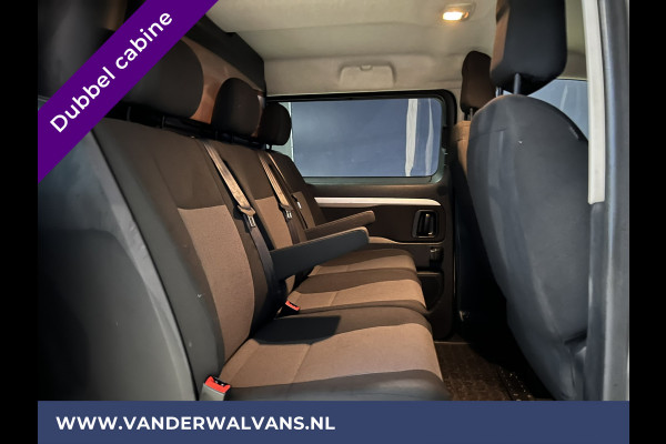 Peugeot Expert 2.0 BlueHDI 123pk L3H1 Dubbele Cabine Euro6 Airco | 2x zijdeur | Imperiaal | Trekhaak | 5-Zits Cruisecontrol, Parkeersensoren