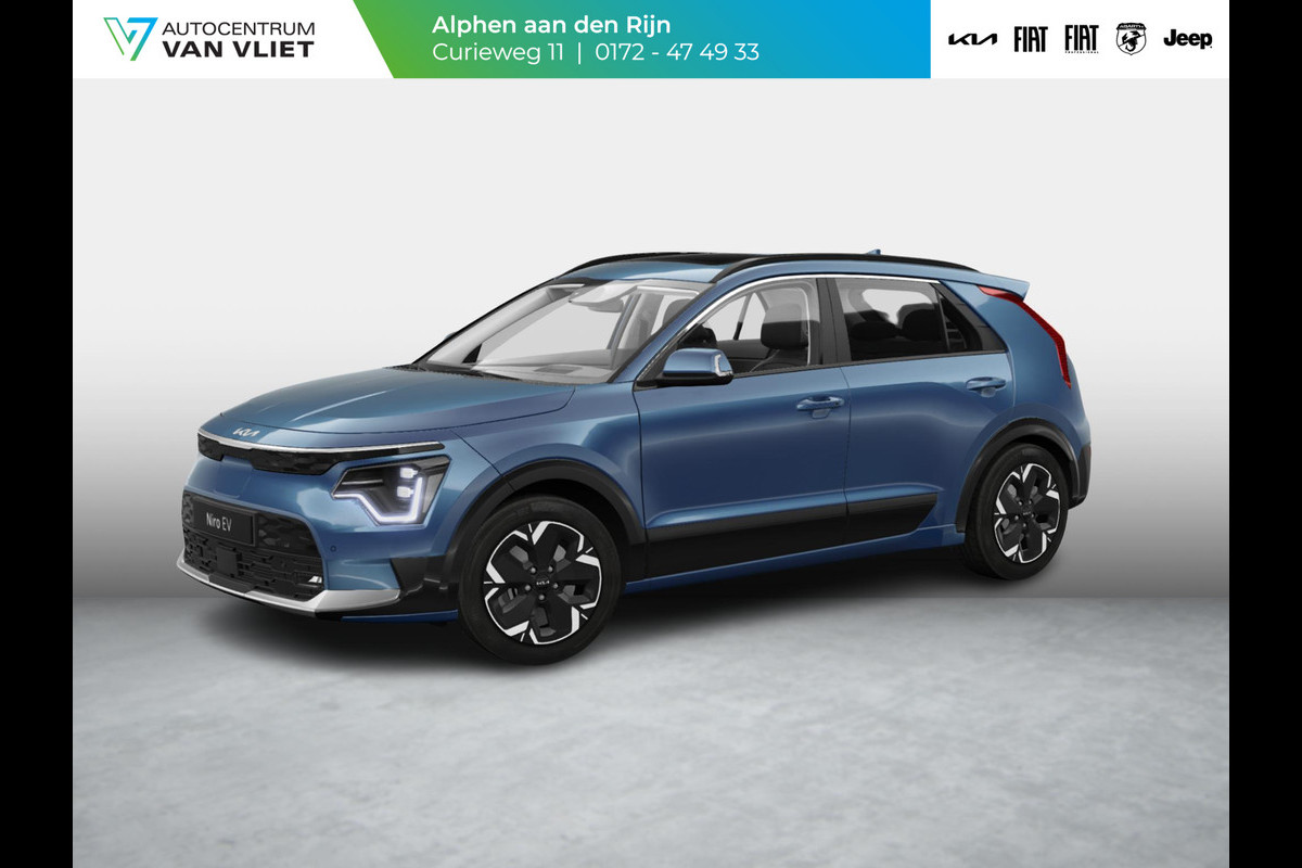 Kia Niro EV Air 64.8 kWh | Led koplampen | Stoel en stuurverwarming |