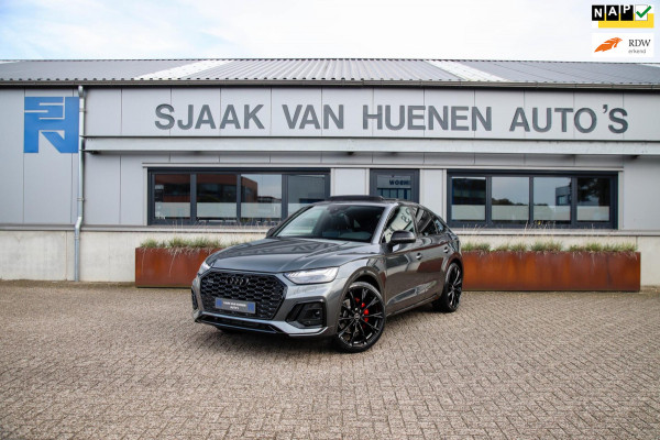 Audi Q5 Sportback 50 TFSIe Quattro Competition S Edition S-Line 299pk Automaat|1e|DLR|Luchtvering|Panoramadak|Virtual Cockpit|OLED