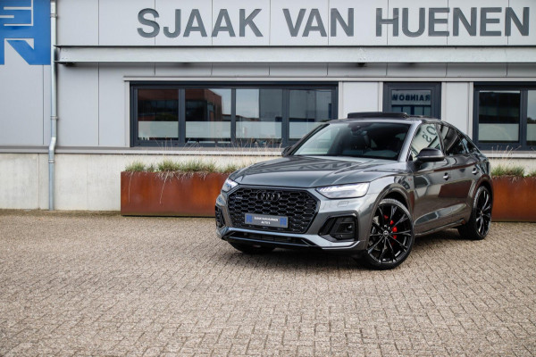 Audi Q5 Sportback 50 TFSIe Quattro Competition S Edition S-Line 299pk Automaat|1e|DLR|Luchtvering|Panoramadak|Virtual Cockpit|OLED