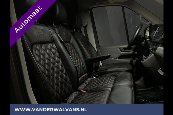 Volkswagen Crafter 35 2.0 TDI 177pk Automaat L3H2 (Oude L2H1) Fabrieksgarantie Euro6 Airco | Bumper KIT | LED | Spoiler | Leder Camera, 3000kg Trekhaak, navigatie, adaptieve cruisecontrol, sidebars, lichtmetalen velgen