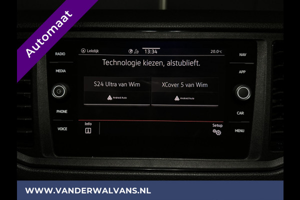 Volkswagen Crafter 35 2.0 TDI 177pk Automaat L3H2 (Oude L2H1) Fabrieksgarantie Euro6 Airco | Bumper KIT | LED | Spoiler | Leder Camera, 3000kg Trekhaak, navigatie, adaptieve cruisecontrol, sidebars, lichtmetalen velgen