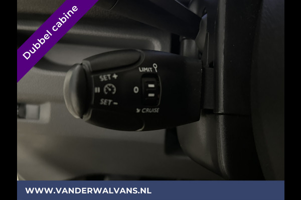 Peugeot Expert 2.0 BlueHDI 123pk L3H1 Dubbele cabine Euro6 Airco | 2x Zijdeur | Navigatie | 6-Zits 2500kg Trekhaak, Parkeersensoren, Apple Carplay, Android Auto, Cruisecontrol