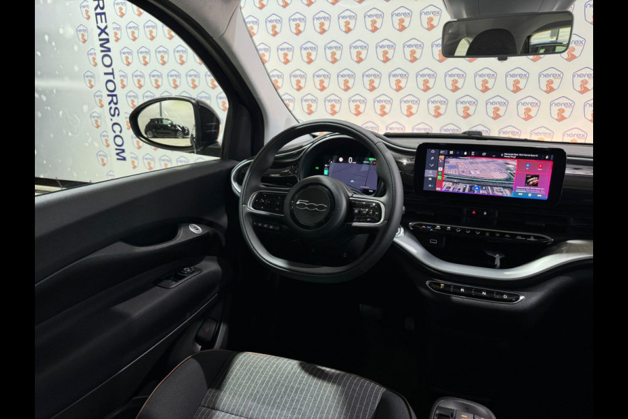 Fiat 500 Icon 42 kWh|€2000,- Subsidie|APPLE-CARPLAY/KEYLESS/LANE-ASSIST/CRUISE/CLIMA/DAB+