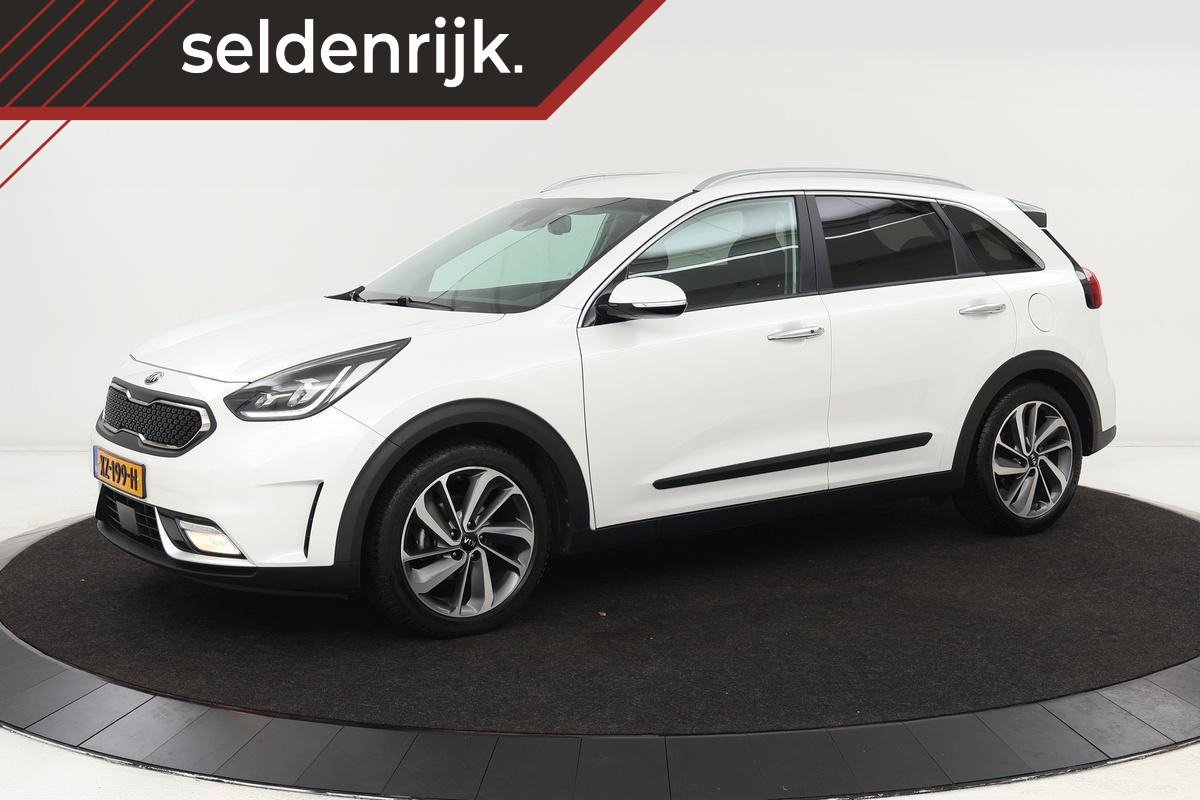 Kia Niro 1.6 GDi Hybrid ExecutiveLine | Stoelkoeling | Leder | Carplay | Stuurverwarming | Full LED | Memory | Adaptive Cruise | Camera | Trekhaak