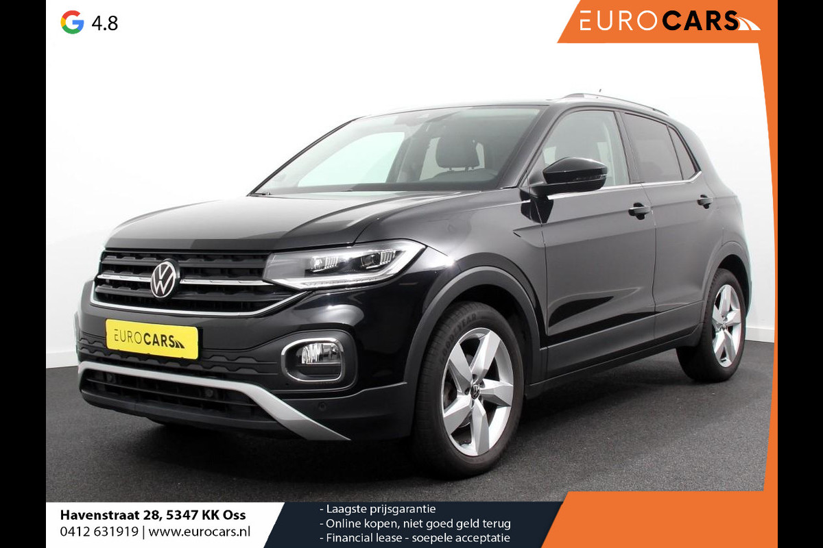 Volkswagen T-Cross 1.0 TSI 110pk DSG Style Plus | Navigatie | Apple Carplay/Android Auto | Climate Control | Camera | Led | Verwarmde voorstoelen | Adaptive Cruise control