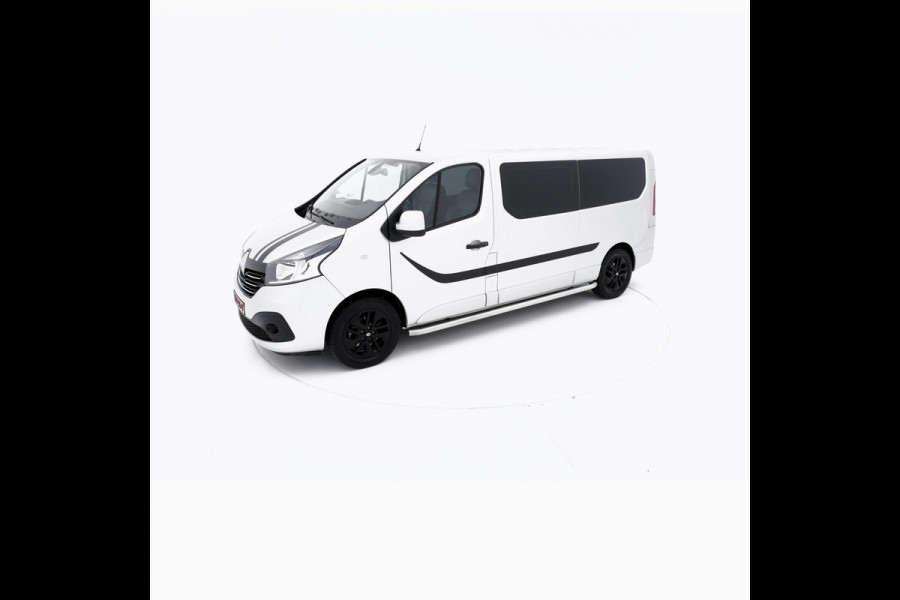 Renault Trafic 1.6 dCi L2H1 dubbele cabine silver black edition luxe leder navi cruise