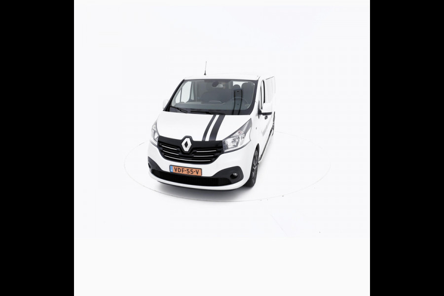 Renault Trafic 1.6 dCi L2H1 dubbele cabine silver black edition luxe leder navi cruise