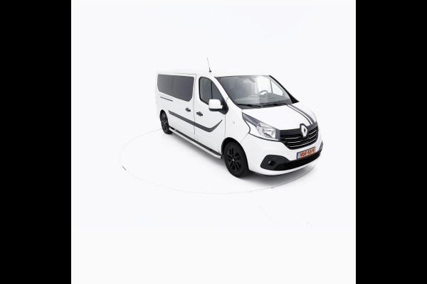 Renault Trafic 1.6 dCi L2H1 dubbele cabine silver black edition luxe leder navi cruise