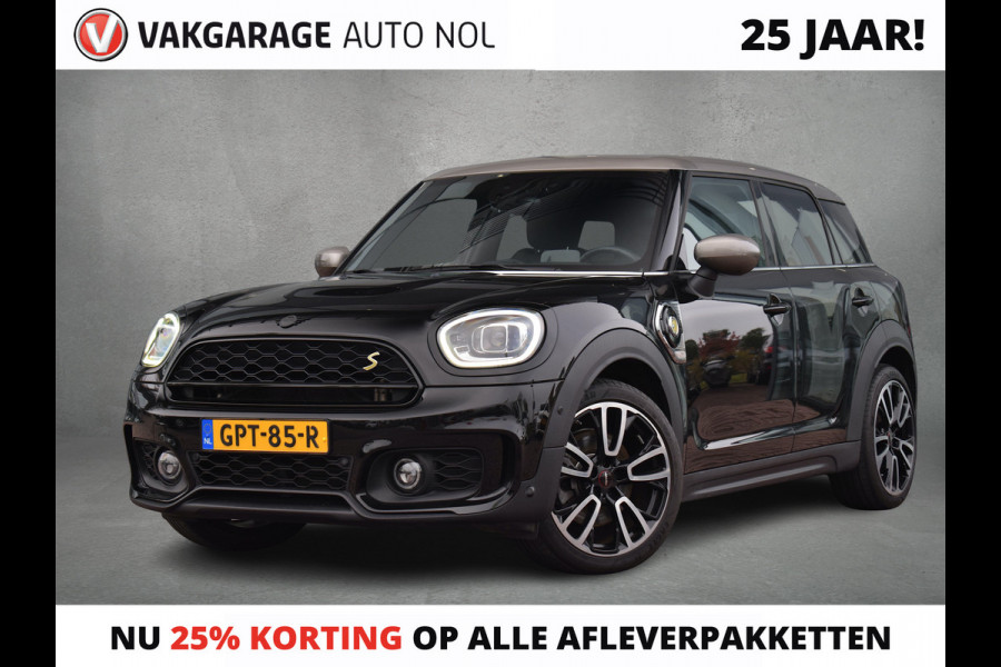 MINI Countryman Cooper SE ALL4 | JCW | CarPlay | HUD | Stoelverw. | Leer | Camera