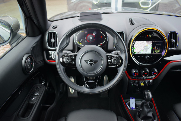 MINI Countryman Cooper SE ALL4 | JCW | CarPlay | HUD | Stoelverw. | Leer | Camera