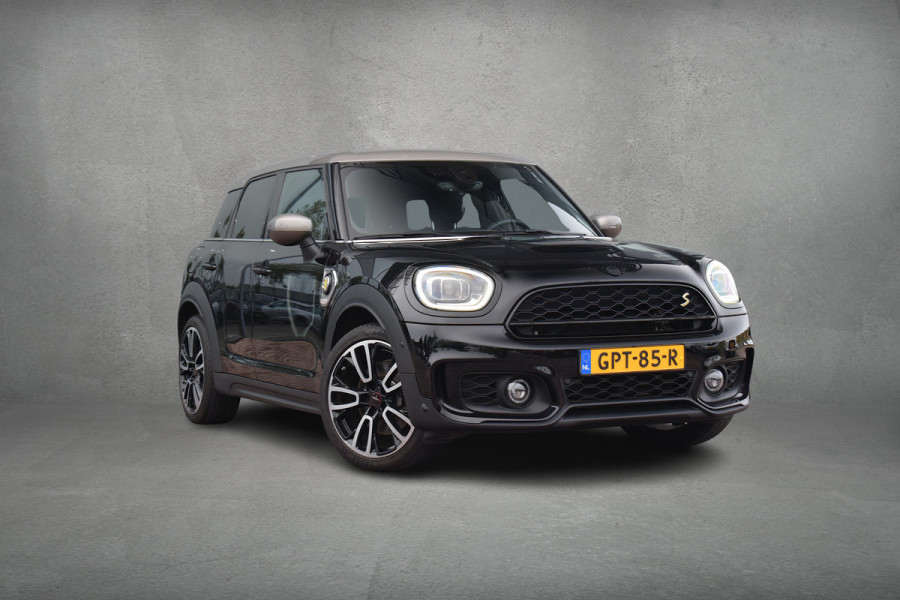 MINI Countryman Cooper SE ALL4 | JCW | CarPlay | HUD | Stoelverw. | Leer | Camera