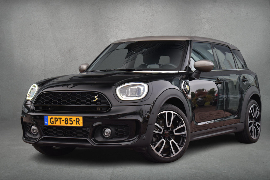 MINI Countryman Cooper SE ALL4 | JCW | CarPlay | HUD | Stoelverw. | Leer | Camera