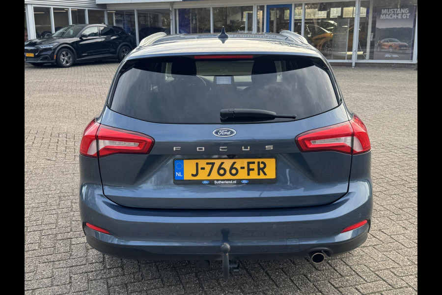 Ford FOCUS Wagon 1.0 EcoBoost Titanium Business Automaat 125pk! | Trekhaak |  Winter Pack | Adaptive cruise control | Camera | 17 inch | Privacy glass | FULL LED Koplampen