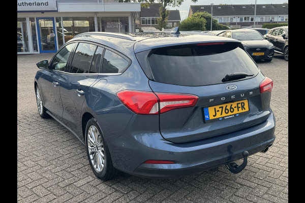 Ford FOCUS Wagon 1.0 EcoBoost Titanium Business Automaat 125pk! | Trekhaak |  Winter Pack | Adaptive cruise control | Camera | 17 inch | Privacy glass | FULL LED Koplampen