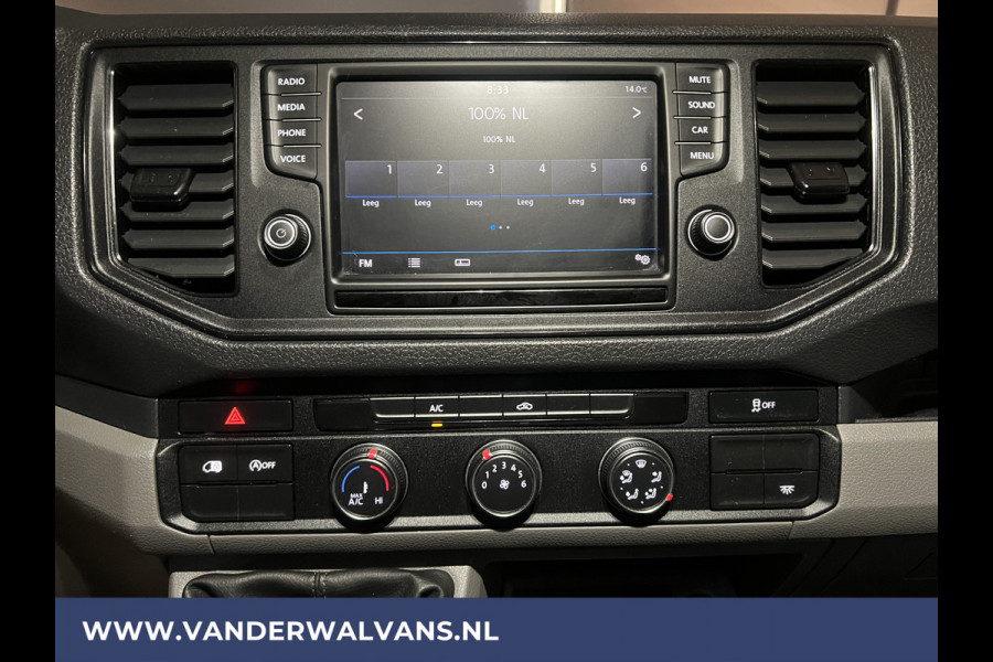 Volkswagen Crafter 2.0 TDI 140pk **BPM VRIJ voor de Ondernemer** L4H4 L3H3 Hoog dak Euro6 Airco | 2x Zijdeur | Camera | Apple Carplay android auto, bijrijdersbank, 270 gr. achterdeuren, 3000kg trekvermogen