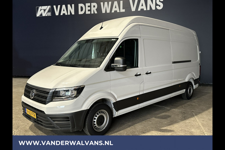 Volkswagen Crafter 2.0 TDI 140pk **BPM VRIJ voor de Ondernemer** L4H4 L3H3 Hoog dak Euro6 Airco | 2x Zijdeur | Camera | Apple Carplay android auto, bijrijdersbank, 270 gr. achterdeuren, 3000kg trekvermogen