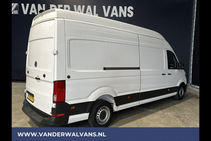 Volkswagen Crafter 2.0 TDI 140pk **BPM VRIJ voor de Ondernemer** L4H4 L3H3 Hoog dak Euro6 Airco | 2x Zijdeur | Camera | Apple Carplay android auto, bijrijdersbank, 270 gr. achterdeuren, 3000kg trekvermogen