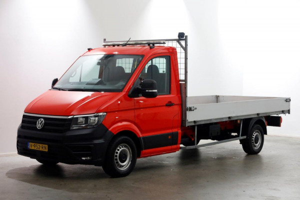 Volkswagen Crafter 35 2.0 TDI 177pk E6 RWD Open Laadbak + Palfinger PC1500 Kraan Trekhaak 3500kg 08-2018