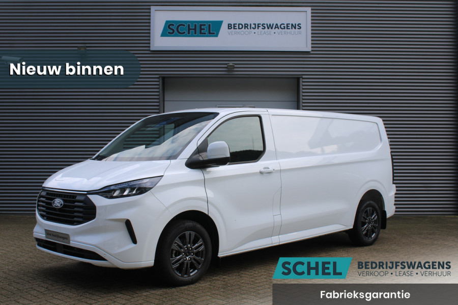 Ford Transit Custom 320 2.0 TDCI L2H1 Limited 170pk - Adaptive Cruise - Stuurwiel verwarmd - Draadloos laden - Blind spot - Navigatie - Camera - Rij