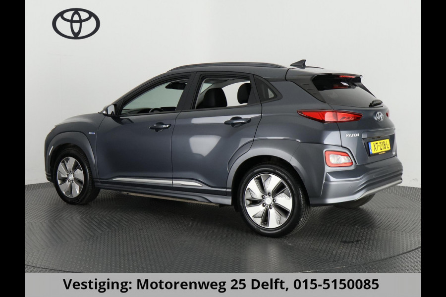 Hyundai Kona EV PREMIUM 204 PK PANORAMADAK ACCU=100% 64Kwh. LEER. NAVI. KEYLESS. FULL OPTION. TOT 5 JAAR GARANTIE*