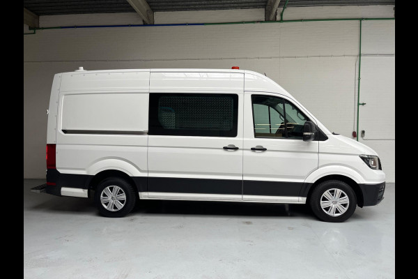 Volkswagen Crafter AUTOMAAT SERVICEWAGEN 35 2.0 TDI 140PK euro6 L3H3 (oude L2H2) V230 OMVORMER SORTIMO STANDKACHEL RIJKLAARPRIJS