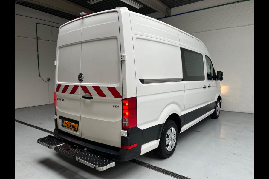 Volkswagen Crafter AUTOMAAT SERVICEWAGEN 35 2.0 TDI 140PK euro6 L3H3 (oude L2H2) V230 OMVORMER SORTIMO STANDKACHEL RIJKLAARPRIJS