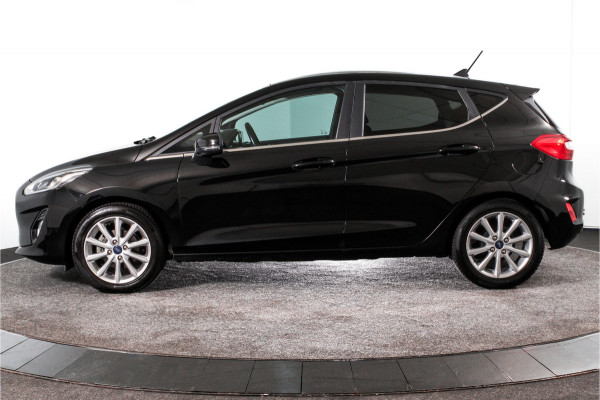 Ford Fiesta 1.0 EcoBoost Titanium | Cruise | Stoel + Stuurverwarming | PDC | App.Connect | DAB | Auto.Airco | Trekhaak | LM 16" |