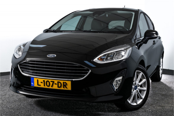 Ford Fiesta 1.0 EcoBoost Titanium | Cruise | Stoel + Stuurverwarming | PDC | App.Connect | DAB | Auto.Airco | Trekhaak | LM 16" |