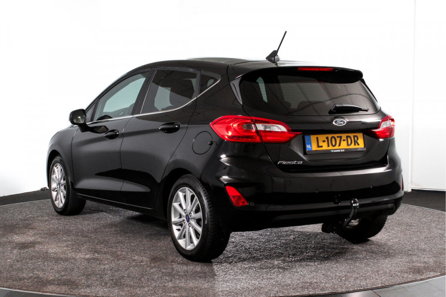 Ford Fiesta 1.0 EcoBoost Titanium | Cruise | Stoel + Stuurverwarming | PDC | App.Connect | DAB | Auto.Airco | Trekhaak | LM 16" |