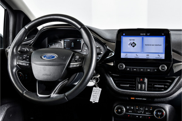 Ford Fiesta 1.0 EcoBoost Titanium | Cruise | Stoel + Stuurverwarming | PDC | App.Connect | DAB | Auto.Airco | Trekhaak | LM 16" |