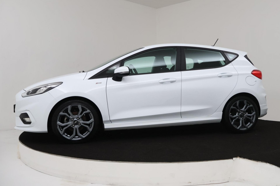 Ford Fiesta 1.0 EcoBoost ST-Line Sport (ADAPTIVE CRUISE, PARKEERSENSOREN, STOELVERARMING, CLIMATE, NL-AUTO, GOED ONDERHOUDEN)