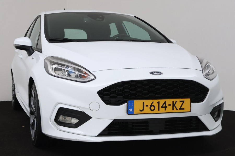 Ford Fiesta 1.0 EcoBoost ST-Line Sport (ADAPTIVE CRUISE, PARKEERSENSOREN, STOELVERARMING, CLIMATE, NL-AUTO, GOED ONDERHOUDEN)