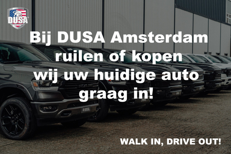 Dodge Ram 1500 | Laramie | Night Edition | 3.0L I6 Hurricane | Crew Cab | 4X4 | Panorama | Niveau regeling | 14,4-inch Touchscreen | Passenger Display | Getoonde accessoires zijn verkrijgbaar tegen meerprijs