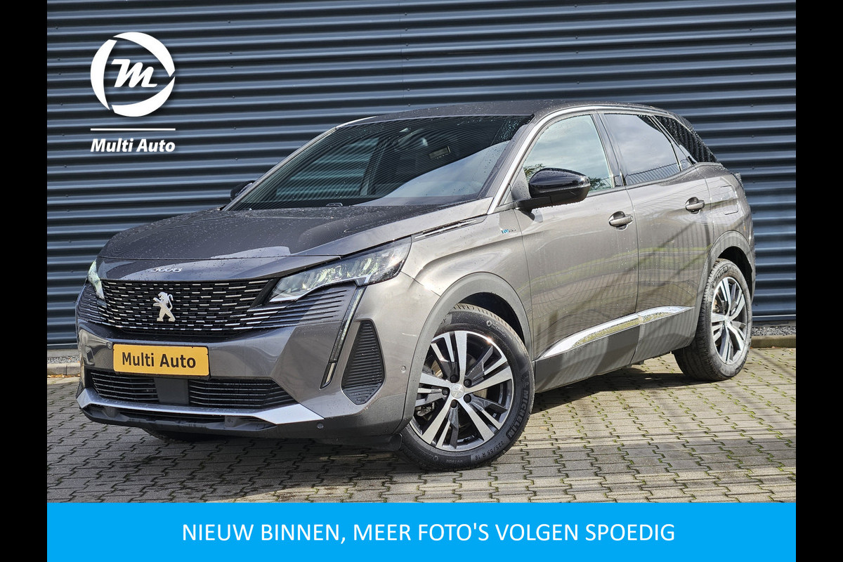 Peugeot 3008 1.6 HYbrid 225 Allure Pack Business Plug In Hybrid PHEV | 360 Camera | Full LED | Sportstoelen Verwarmd | Apple Carplay | DAB | Navi Full Map | 18"L.M |