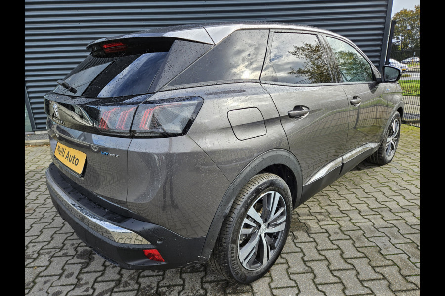 Peugeot 3008 1.6 HYbrid 225 Allure Pack Business Plug In Hybrid PHEV | 360 Camera | Full LED | Sportstoelen Verwarmd | Apple Carplay | DAB | Navi Full Map | 18"L.M |