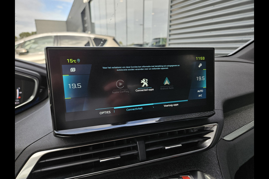 Peugeot 3008 1.6 HYbrid 225 Allure Pack Business Plug In Hybrid PHEV | 360 Camera | Full LED | Sportstoelen Verwarmd | Apple Carplay | DAB | Navi Full Map | 18"L.M |